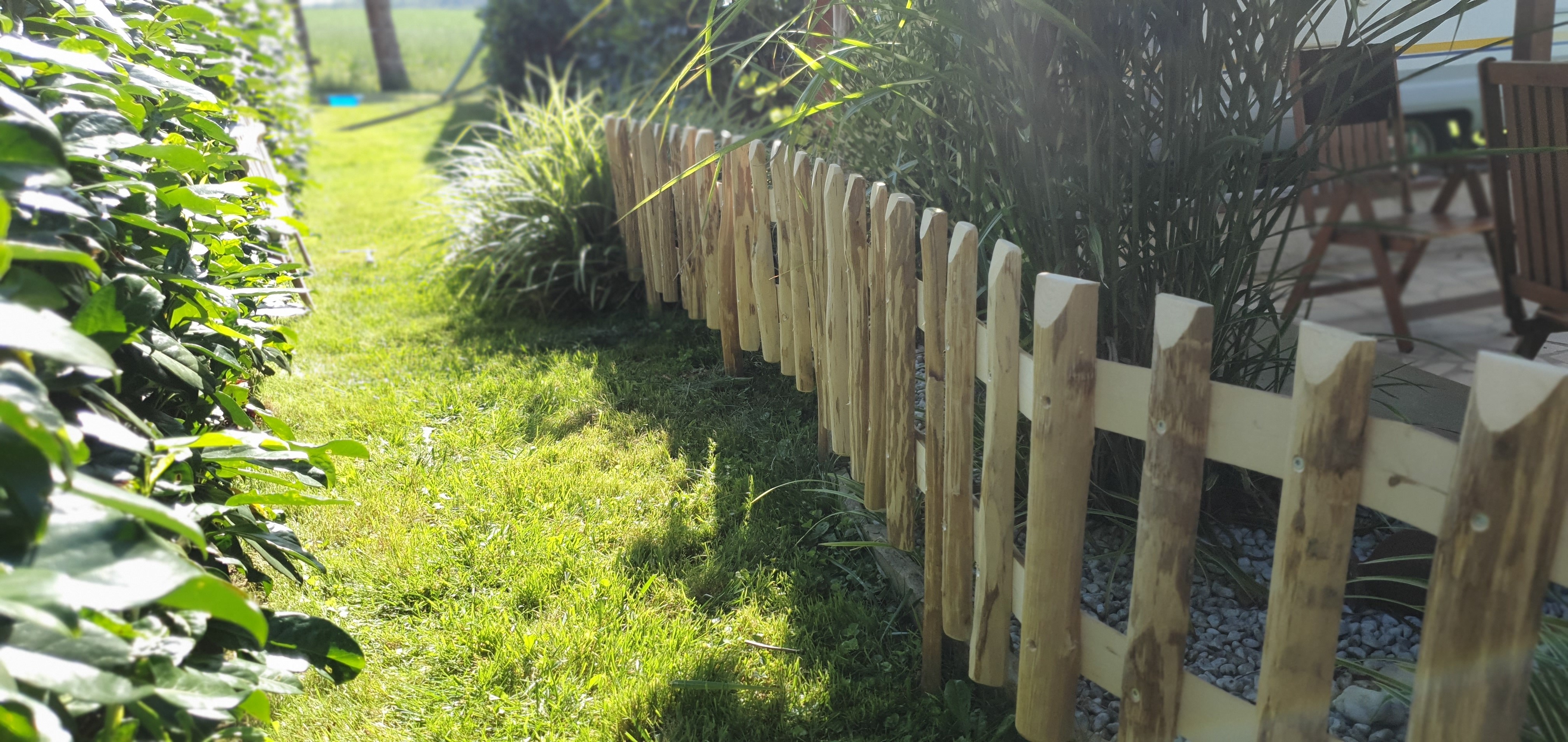 Steckzaun aus Haselnuss 150 cm