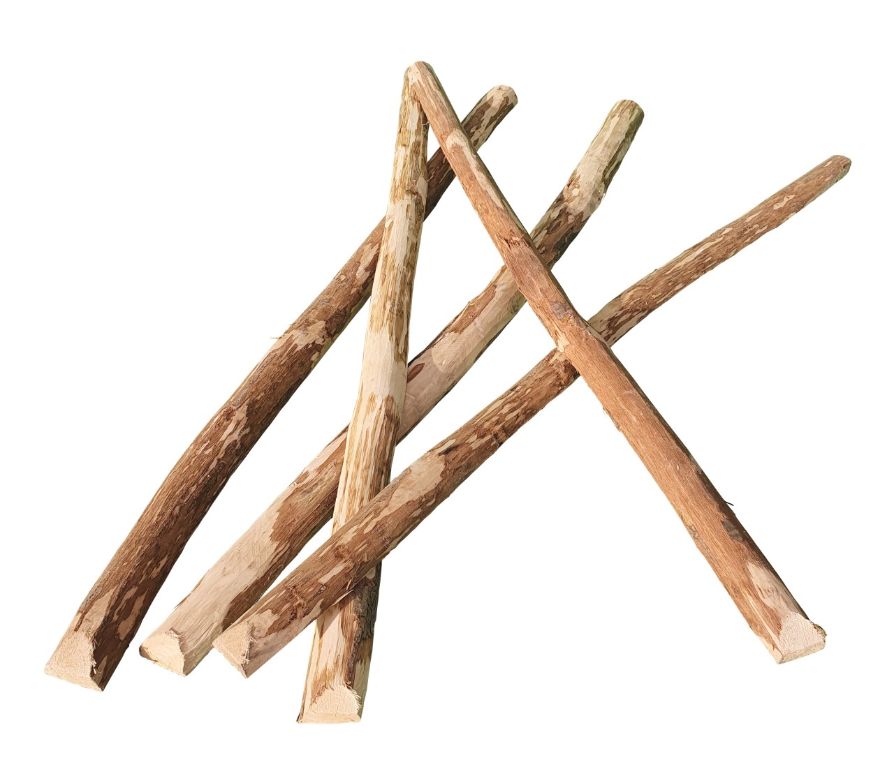 Zaunlatten Haselnuss – Holzlatten für rustikale Zäune