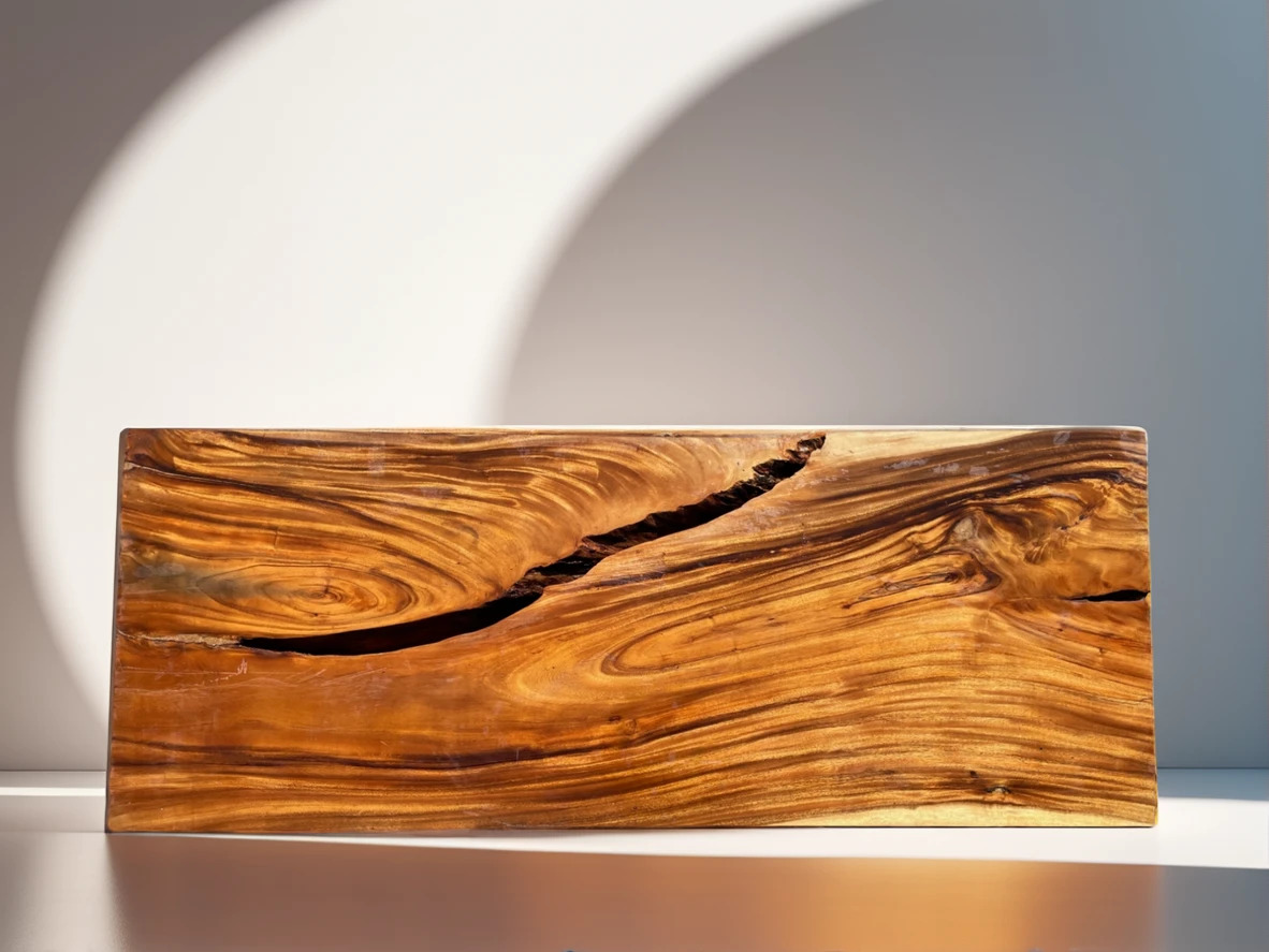 Holzplatte aus Suarholz 200 cm