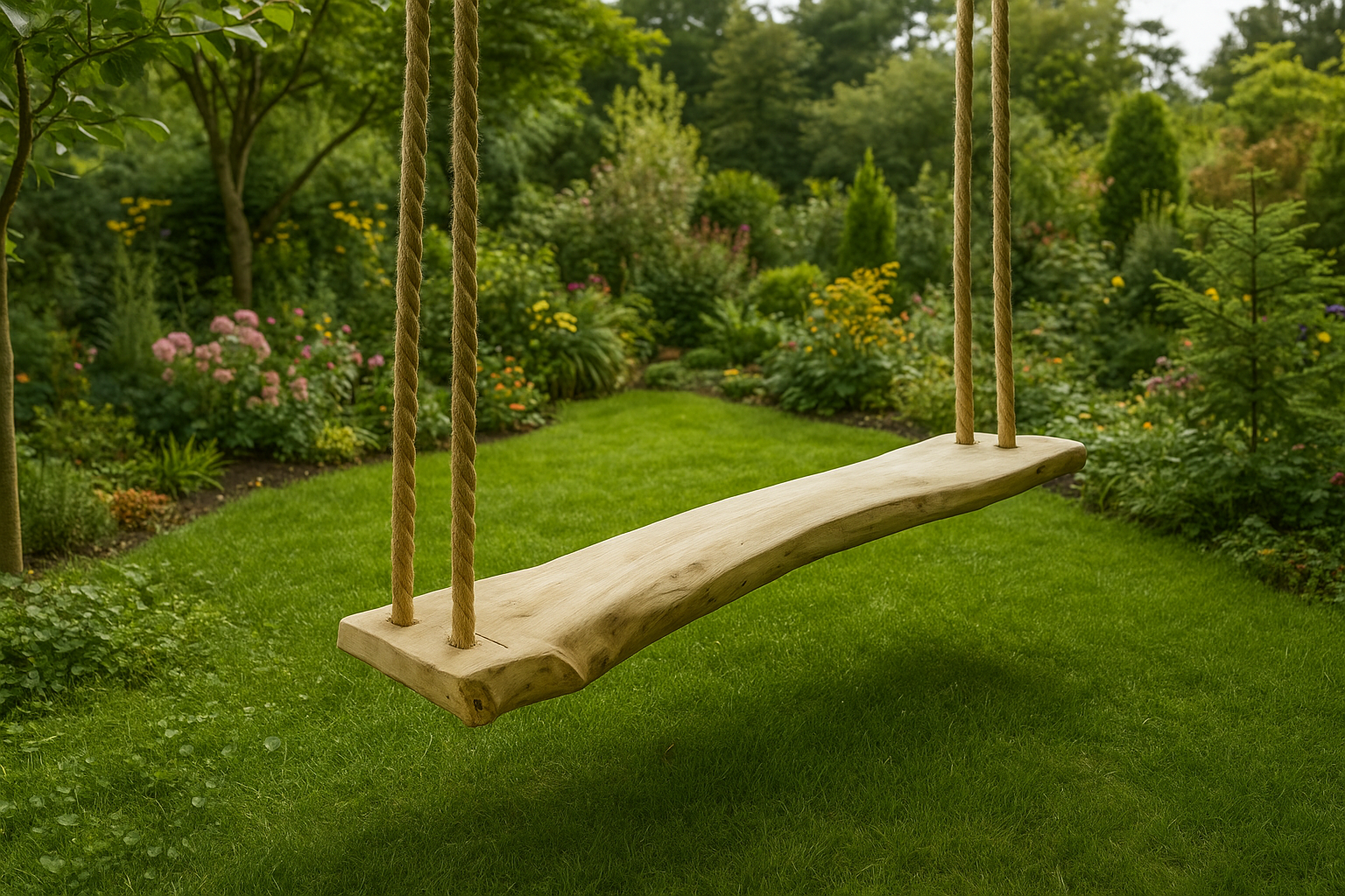 Seilschaukel Garten