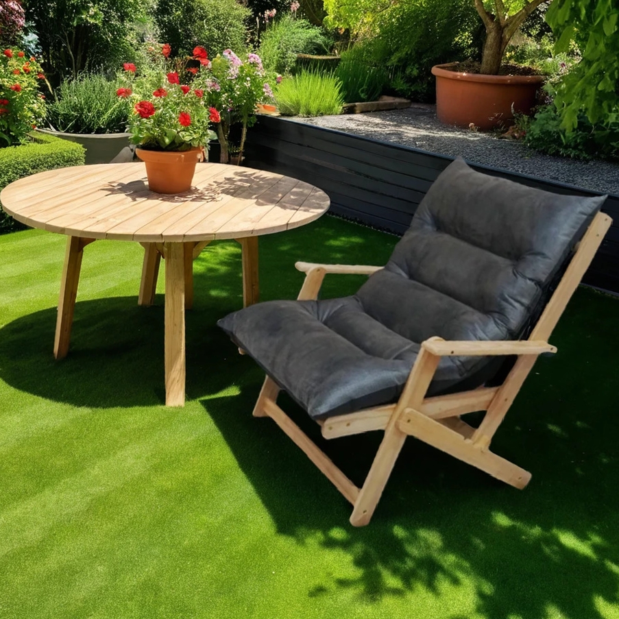 Klappbarer Gartenstuhl 130 cm