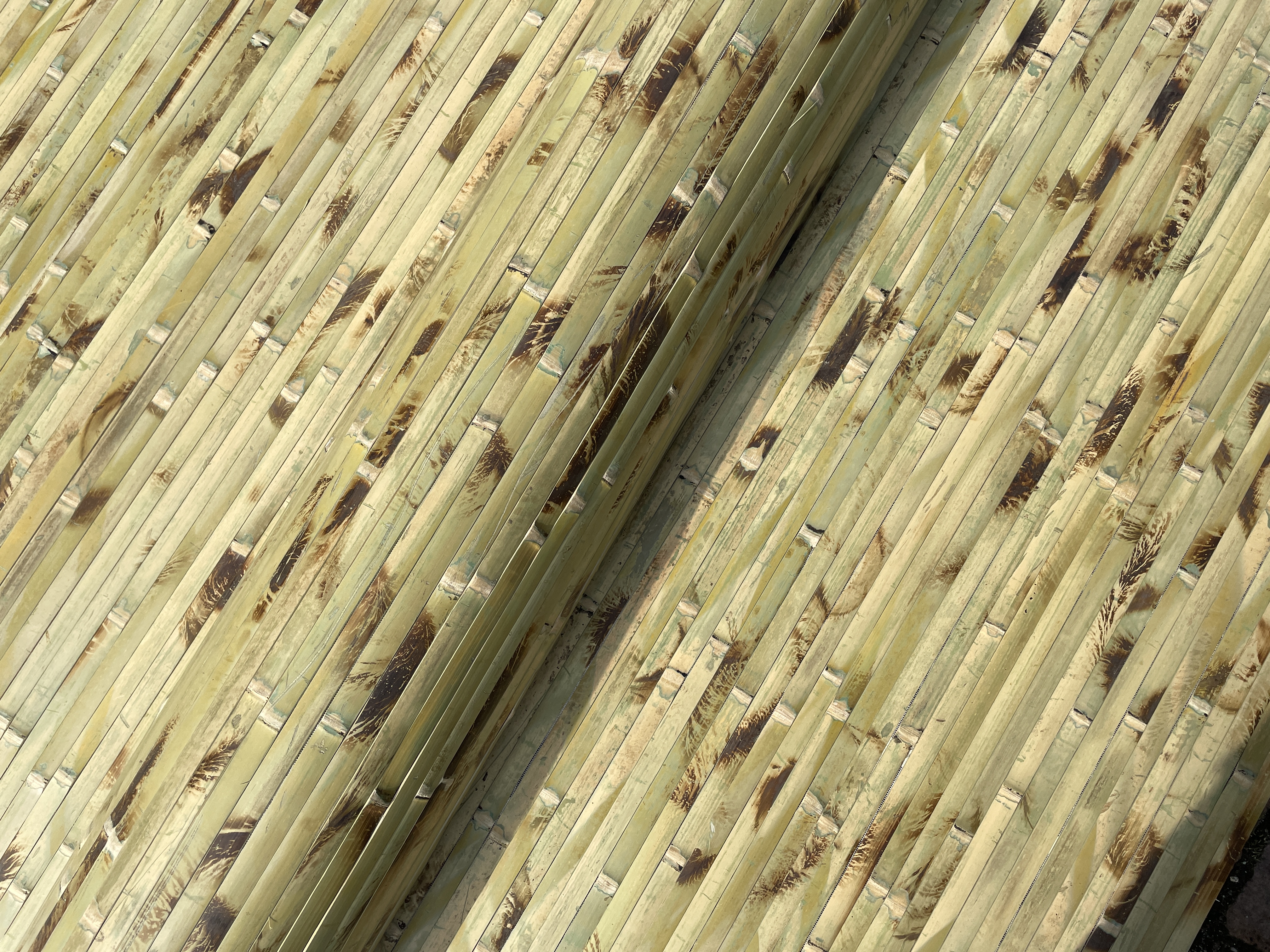 Natur Wandverkleidung aus Bambus